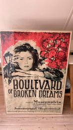 Prachtige ingelijste  boulevard posters  met div.  maten, Rechthoekig Staand, Deurposter of groter, Ophalen of Verzenden, Zo goed als nieuw