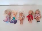 5 barbie Kelly Poppen Set Vintage, Ophalen of Verzenden, Gebruikt, Barbie