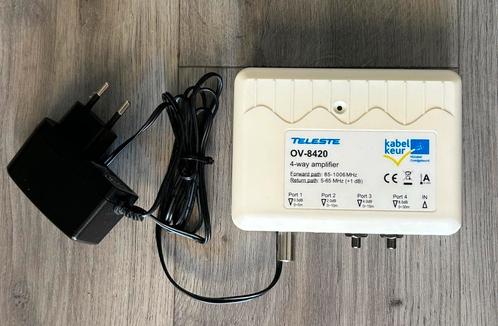 Teleste OV-8420 Kabelkeur Coax versterker, Audio, Tv en Foto, Televisie-accessoires, Gebruikt, Ophalen