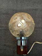 Vintage begin jaren '60 wandlampje., Huis en Inrichting, Lampen | Wandlampen, Ophalen of Verzenden, Gebruikt, Glas, Vintage, jaren '60, midcentury