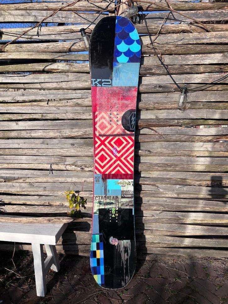 K2 Turbo Dream 162, Sport en Fitness, Snowboarden, Gebruikt, Board, Ophalen of Verzenden