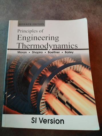 Engineering Thermodynamics - Moran, Shapiro, 7th ed. beschikbaar voor biedingen