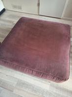 Natuzzi Hocker /Salontafel inclusief dienblad., Ophalen, Hout, Gebruikt, Vierkant