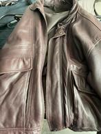 Jack leder, Kleding | Heren, Grote Maten, Ophalen of Verzenden, Onbekend, Bruin, Jas of Mantel