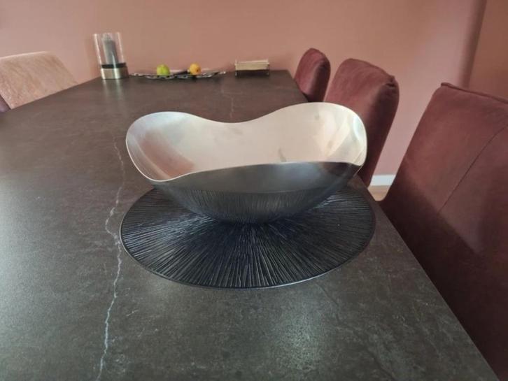 Georg Jensen schaal Bloom, Huis en Inrichting, Keuken | Potten en Pannen, Zo goed als nieuw, Overige typen, Overige materialen