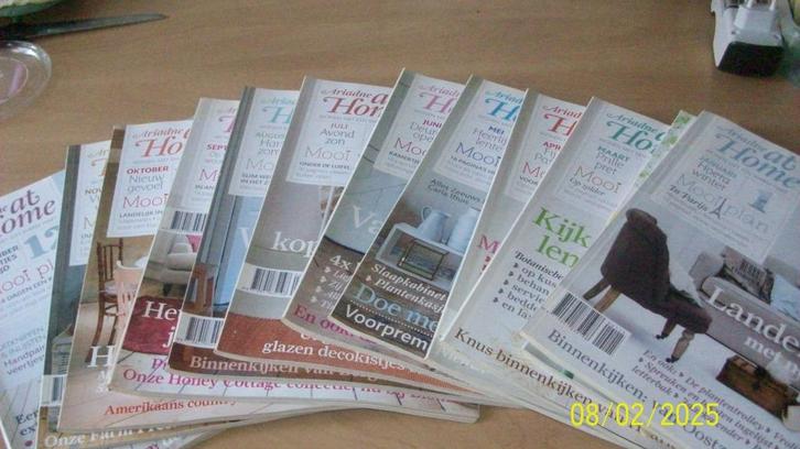 Ariadne at home, hele jaargang 2015, Boeken, Tijdschriften en Kranten, Gelezen, Overige typen, Ophalen of Verzenden