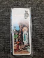 Lourdes Bedevaart Souvenir met Medaille, Antiek en Kunst, Antiek | Religie, Ophalen of Verzenden