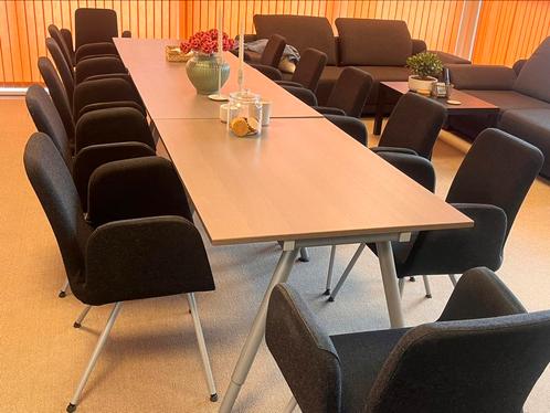 6 x Ikea Galant bureau + 5 stoelen Type Patrick, Huis en Inrichting, Bureaus, Gebruikt, Bureau, In hoogte verstelbaar, Ophalen