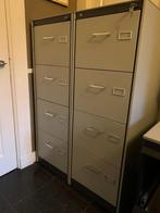 Twee Gispen dossierkasten voor € 70,00, Huis en Inrichting, Kasten | Roldeurkasten en Archiefkasten, Ophalen, Minder dan 50 cm
