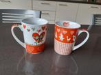 Leuke porseleinen tassen, Huis en Inrichting, Keuken | Servies, Ophalen of Verzenden, Zo goed als nieuw, Overige stijlen, Kop(pen) en/of Schotel(s)