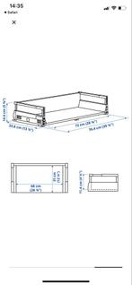Ikea Maximera lade - Nieuw in doos 80x37, Ophalen, Wit, Nieuw, 50 tot 100 cm
