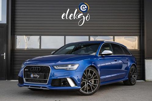 Audi RS6 Avant 4.0 TFSI C7 Quattro Performance|KERAMISCH|PAN, Auto's, Audi, Bedrijf, Te koop, RS6, 360° camera, 4x4, ABS, Achteruitrijcamera