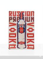 Smirnoff Wodka metalen bord, Ophalen of Verzenden, Nieuw, Reclamebord
