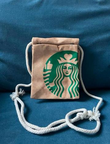 Gave retro STARBUCKS schoudertas beschikbaar voor biedingen