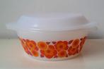 Vintage Arcopal Lotus schaal, Huis en Inrichting, Gebruikt, Ophalen of Verzenden, Overige stijlen, Glas