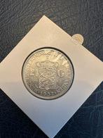 2 1/2 gulden 1937 Wilhelmina, Zilver, Ophalen of Verzenden, Koningin Wilhelmina, Losse munt