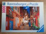 Ravensburger puzzel 1000 stukjes Schnoorviertel, Bremen, Ophalen of Verzenden, 500 t/m 1500 stukjes, Zo goed als nieuw, Legpuzzel