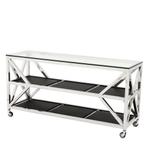 Eichholtz Prado sidetable, Huis en Inrichting, Tafels | Sidetables, Ophalen, 100 tot 150 cm, Zo goed als nieuw, 25 tot 50 cm