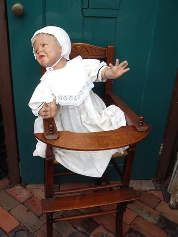 *** Zeldzaam mooie  Kinderstoel 19e Eeuw / Museumstuk *** beschikbaar voor biedingen