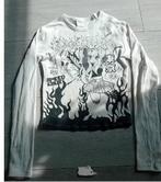 NIEUWSTAAT! Bershka; Anime stretch top; maat S, Kleding | Dames, Wit, Zo goed als nieuw, Lange mouw, Maat 36 (S)