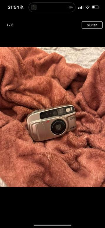Minolta riva zoom 70 beschikbaar voor biedingen