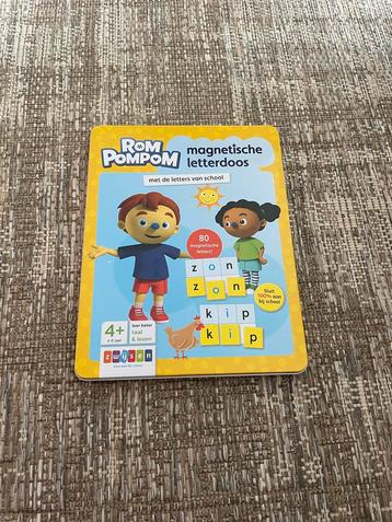 Rompompom magnetische letterdoos beschikbaar voor biedingen