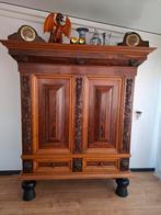 Erg mooie Rankenkast in zeer goede staat. Eiken/Palissander, Antiek en Kunst, Ophalen