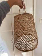 Prachtige bamboe lamp, Huis en Inrichting, Lampen | Lampenkappen, Ophalen of Verzenden, Zo goed als nieuw, Rond, 25 tot 50 cm