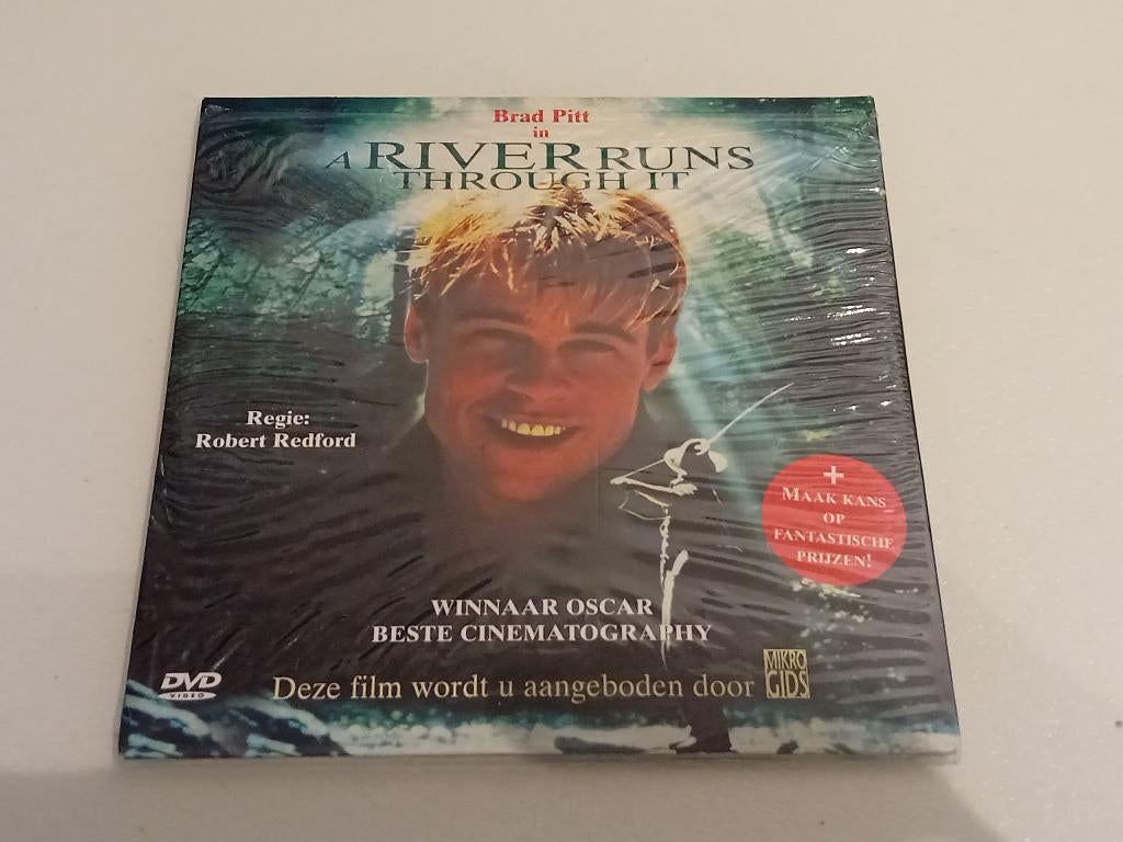 A River Runs Through It, DVD (Brad Pitt), Vanaf 6 jaar, Ophalen of Verzenden, Zo goed als nieuw