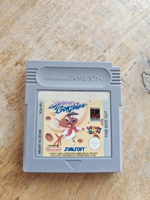 Speedy Gonzales Gameboy Classic, Spelcomputers en Games, Games | Nintendo Game Boy, Zo goed als nieuw, Racen en Vliegen, 1 speler