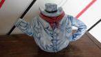 Leuke theepot Cowboyhemd collector's item, Verzamelen, Ophalen, Zo goed als nieuw