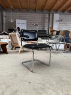 Fasem B32 Cesca Chair, Marcel Breuer (voorraad: 12), Huis en Inrichting, Stoelen, Ophalen, Gebruikt, Zwart, Vintage