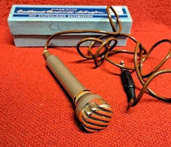 Telefunken AKG D19/ BK HI vintage microfoon, Muziek en Instrumenten, Microfoons, Gebruikt, Instrumentmicrofoon, Ophalen of Verzenden