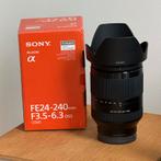 Sony 24-240mm FE f3.5-6.3, Audio, Tv en Foto, Fotografie | Lenzen en Objectieven, Ophalen of Verzenden, Zo goed als nieuw, Standaardlens