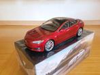 1:18 Tesla Model S P100D Multi-Coat Red, Hobby en Vrije tijd, Modelauto's | 1:18, Verzenden, Zo goed als nieuw, Auto, Overige merken