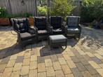 Fijne Falkenberg stoelen met kussens voor buiten., Tuin en Terras, Ophalen, Gebruikt, Rotan