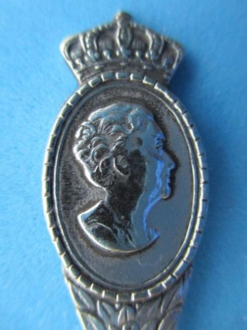 (F9825) Koningshuis 1898-1948 Regeerperiode Wilhelmina 50 jr, Verzamelen, Porselein, Kristal en Bestek, Gebruikt, Bestek, Ophalen of Verzenden