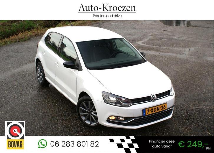 Volkswagen Polo 1.2 TSI First Edition | Org NL | Airco | Cru, Auto's, Volkswagen, Bedrijf, Te koop, Polo, ABS, Airbags, Airconditioning
