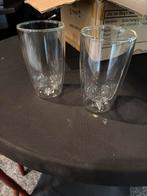 12 Dubbelwandige Glazen - Nieuw!, Ophalen, Glas of Glazen, Nieuw, Glas