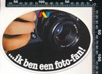 Sticker: Cewe - Ik ben een foto fan, Ophalen of Verzenden, Zo goed als nieuw, Bedrijf of Vereniging