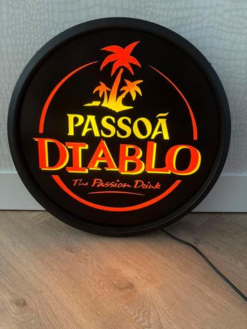 Passoá lichtbak 50 cm lichtreclame, reclame lamp beschikbaar voor biedingen