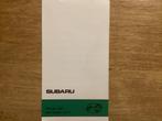 Subaru Prijslijst Oktober 1977, Ophalen of Verzenden, Gelezen