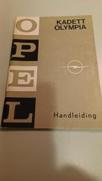 handleiding opel kadett en olympia, Ophalen of Verzenden
