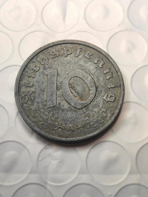 10 Reichspfennig 1940 munt – Tweede Wereldoorlog (1), Postzegels en Munten, Munten | Europa | Niet-Euromunten, Losse munt, Duitsland
