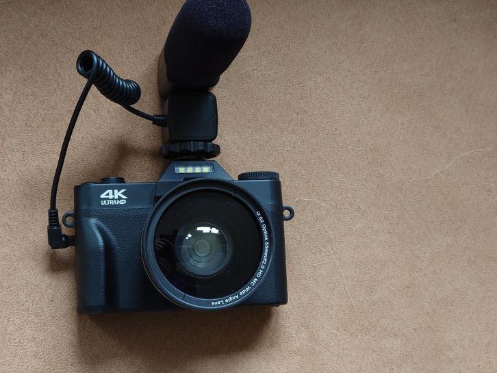 Digitale Vlogcamera, Audio, Tv en Foto, Fotocamera's Digitaal, Nieuw, Compact, Overige Merken, Geen optische zoom, Ophalen of Verzenden