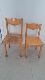 Houten schoolstoeltjes, Ophalen, Gebruikt, Stoel(en)