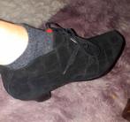 Nieuwe zwarte suède instappers VABEENE, Kleding | Dames, Schoenen, Ophalen of Verzenden, Nieuw, Zwart, Instappers