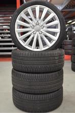 Org. Audi A3 Velgen 5x112 ET51 57.1 + Zomerbanden, Auto-onderdelen, Banden en Velgen, Niet ingevuld, 18 inch, Gebruikt, Banden en Velgen