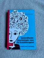 Gezondheidspsychologie fysiotherapeut ISBN 9789031381203, Boeken, Ophalen of Verzenden, Zo goed als nieuw, Overige niveaus