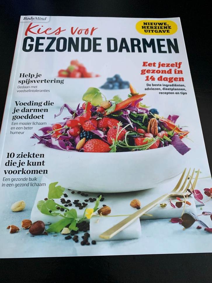 Kies voor gezonde darmen - Nieuwe herziene uitgave, Boeken, Gezondheid, Dieet en Voeding, Zo goed als nieuw, Dieet en Voeding